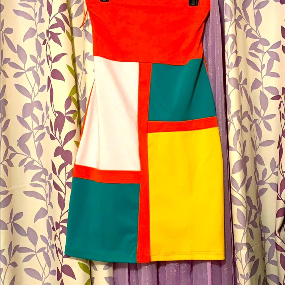 Blocked Dress